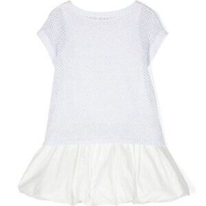 Monnalisa pufflball dress sz 12 NWT